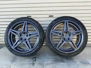 ★☆★Schnizer R19-7.5JJ BMW X-1 F48 用 ２本セット PIRELLIタイヤ付き【中古品】