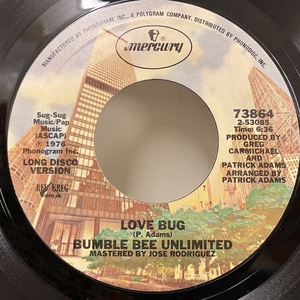 ★即決 7インチ Bumble Bee Unlimited / Love Bug 73864 d2626 米オリジナル、2曲入り7インチ