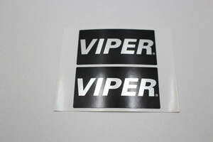 バイパー　ＶＩＰＥＲ　ステッカー　新品　サイズ66ｍｍ×35ｍｍ