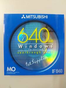 三菱化学メディア オーバーライト型MO 640MB Windows 95/98フォーマット済み &.s8/5