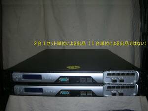 ☆2台セット！CITRIX NetScaler [NS 2x10GE SFP+ 6xCu / MPX5550]のケース！(#F1-543)「200サイズ」☆ 