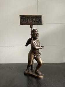 rolex ロレックス 天使 angel ディスプレイ display vintage ビンテージ オブジェ object dealer Sculpture 販売店 希少rare 彫刻