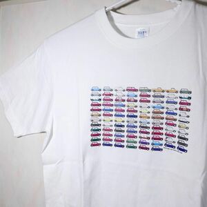 クラシックミニ Tシャツ Lサイズ 白 ローバーミニ bmc mini ミニクーパー 旧ミニ オールドミニ leyland morris austin riley wolseley 旧車