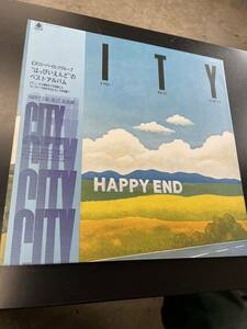 はっぴいえんど Happy End Best Album ベストアルバム CITY / 180g高音質重量盤/帯付き美盤/