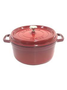 Staub◆鍋/サイズ:24cm/RED/Staub