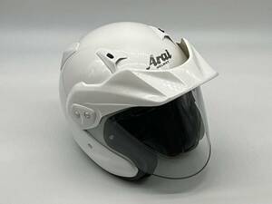 Arai アライ CT-Z グラスホワイト CTZ GLASS WHITE ジェットヘルメットMサイズ