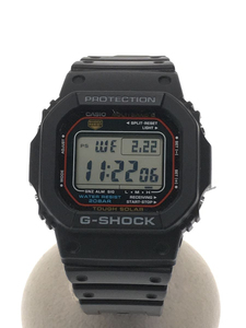 CASIO◆ソーラー腕時計_G-SHOCK/デジタル/ラバー/BLK/BLK/GW-M5610U-1JF