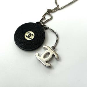 CHANEL シャネル ネックレス レコード ヴィンテージ希少　正規品 CH231226H06