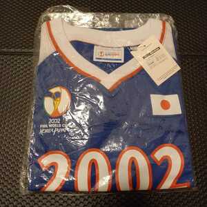 2002FIFA 日韓ワールドカップ 正規品　公式オフィシャル品 競技場内限定販売商品 記念Tシャツ 日本代表バージョン
