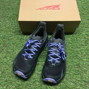 NA009 ALTRA アルトラ W OLYMPUS 5 US6.5 23.5cm トレイルランニングシューズ BLACK/GRAY アウトドア 未使用 展示品 靴