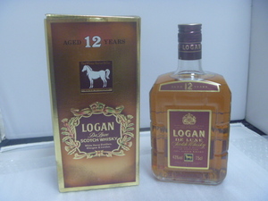 未開栓 LOGAN De Luxe ローガン デラックス 12年 750ml 43% スコッチウイスキー