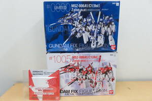 未開封品　GFF GUNDAM FIX FIGURATION METAL COMPOSITE ゼータプラス　＃1005 Z plus RED 特典付+限定版 BLUE 2個セット　