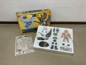 京都⑧ コレクター放出品⑭ BANDAI 聖闘士星矢 【 キグナスクロス 】 箱付 栞 白鳥星座の新生聖衣 聖闘士聖衣大系 新生青銅聖衣