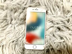 【中古】iPhone8 64GB ゴールド　SIMフリー　Apple アップル SIMロック解除済 利用制限〇 