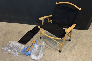 【送料無料】東京)◇Kermit Chair カーミットチェア オーク ブラック　カスタム 純正パーツ付き