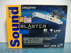 【Creative クリエイティブ Sound Blaster サウンドカード 5.1 VX sound card PCI SB1071】
