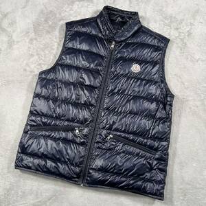 1円〜　MONCLER GUI GILET モンクレール　ダウンベスト ネイビー　4サイズ　7309