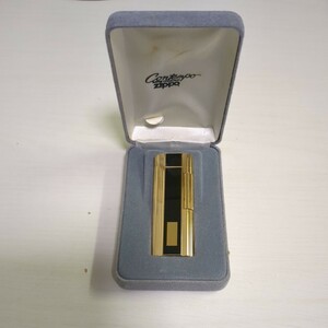 Zippo　Contempo ジッポ コンテンポ　ライター 　ゴールド　ほぼ未使用