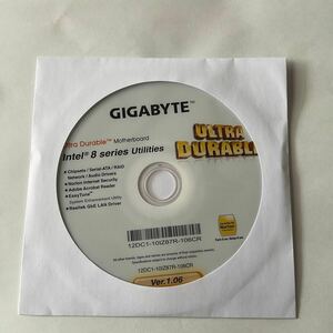 ◎(506-9) GIGABYTE Ultra Durable Motherboard Intel 8 series Utilityes DVD Ver.1.06 