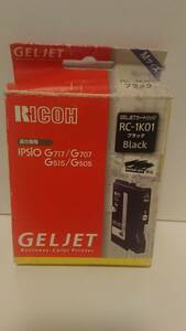新品 リコー GELJET(ジェルジェット)カードリッジ RC－1K01 ブラック