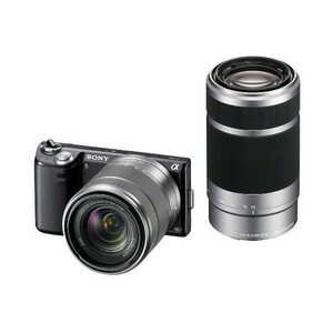 中古 １年保証 美品 SONY NEX-5N ダブルズームレンズキット NEX-5NY ブラック