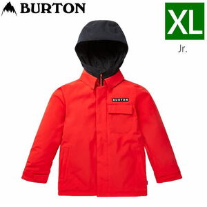 23-24 BURTON BOYS UPROAR JKT カラー:TOMATO XLサイズ 子供用 スノーボード スキー ジャケット JACKET 日本正規品