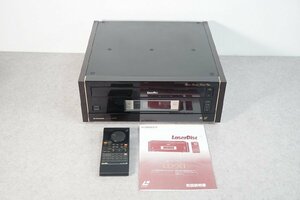[NZ][D4282417S] PIONEER パイオニア LD-X1 LDプレーヤー 高級レーザーディスク プレーヤー リモコン、取扱説明書付き