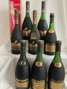 レミーマルタン　ナポレオン VSOP 8本セット　700ml 未開栓　まとめ　REMY MARTIN　NAPOLEON　セントー ブランデー　# ウイスキー