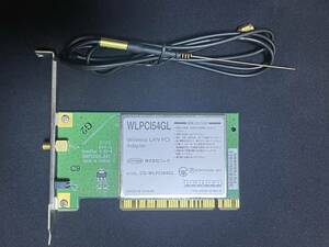 コレガ　PCIバス対応無線LANアダプター　CG-WLPCI54GL　ジャンク品扱い