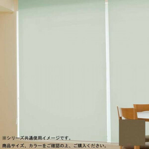 タチカワ ファーステージ ロールスクリーン オフホワイト 幅110×高さ200cm プルコード式 TR-1019 ショコラ