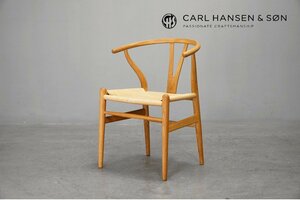 575-2 展示極美品 Carlhansen & son(カールハンセン＆サン) CH24 Yチェア オーク オイル仕上 ハンス・J・ウェグナー 14.6万