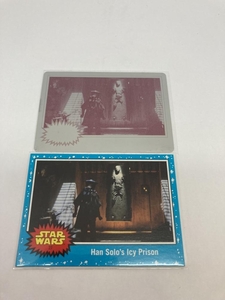 topps レア STAR WARS Han Solo Icy Prison HOPE #27 of 42 BASE CARDS 14822 レターパックライト発送