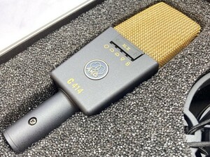 AKG C414 XLII コンデンサーマイク ※まとめて取引・同梱不可 [FM2980k]