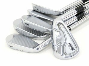 SRIXON/スリクソン Z725 FORGEO アイアン6本セット 5.6.7.8.9.P 純正スチールシャフト 右利き