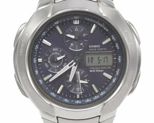 [中古品] 稼働品【CASIO】カシオ WVA-500J WAVECEPTOR 電波ソーラー 稼働品 中古品