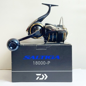 ★★ DAIWA ダイワ 20 ソルティガ 18000　スピニングリール　箱、ポーチ付 272797 やや傷や汚れあり