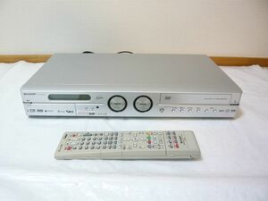 ■ SHARP シャープ DV-HR500 DVDレコーダー リモコン付き GA389PA ■