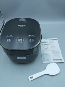 ☆SHARP 家庭用 ジャー炊飯器 KS-CF05D ブラック シャープ