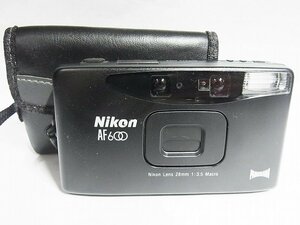 A4969 ニコン AF600 クォーツデイト フィルムカメラ 現状品