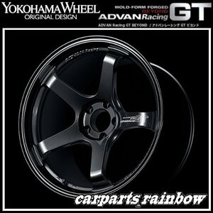 ★YOKOHAMA WHEEL ADVAN Racing GT BEYOND/ビヨンド forJaoaneseCars 19×10.5J 5/114.3 +24★TBK/チタニウムブラック★新品 1本価格★