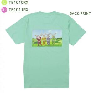 テレタビーズ　Tシャツ　ミントグリーン　うさ耳　スモールプラネット　L　新品