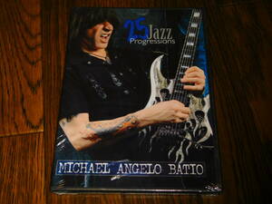 未開封新品 MICHAEL ANGELO BATIO / 25 JAZZ PROGRESSIONS 廃盤 マイケル・アンジェロ