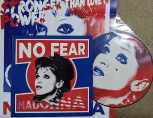 Madonna-No Fear★限定300ピクチャー盤
