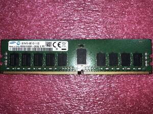 #2059 SAMSUNG DDR4-2400 1Rx4 PC4-19200 ECC REG 8GB 保証付き M393A1G40DB1-CRC0Q
