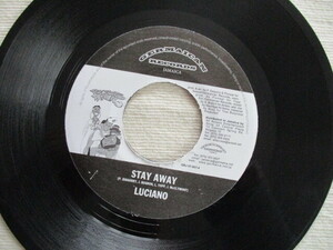 LUCIANO 7！STAY AWAY♪NIGHT NURSE, GREGORY ISAACS♪JA 7インチ EP