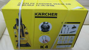 ♪♪【新品/未開封】ケルヒャー KARCHER 高圧洗浄機 K4 家庭用高圧洗浄機 静音 1.603-440.0 50HZ 11MPa 400l/h 1350w♪♪