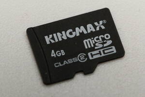 4GB microSDHCカード KINGMAX