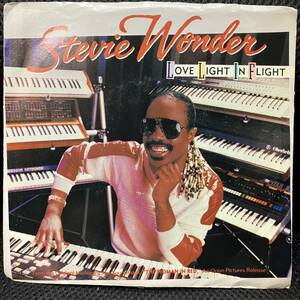 7インチ HIPHOP,R&B STEVIE WONDER - LOVE LIGHT IN FLIGHT シングル レコード 中古品