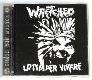 WRETCHED Lotta Per Vivere 1982-1989 ディスコグラフィ44曲入りCD