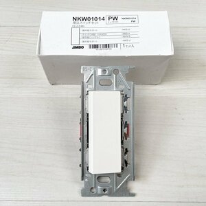 NKW01014PW 4路スイッチシングルセット ピュアホワイト 神保 【未使用 開封品】 ■K0043241